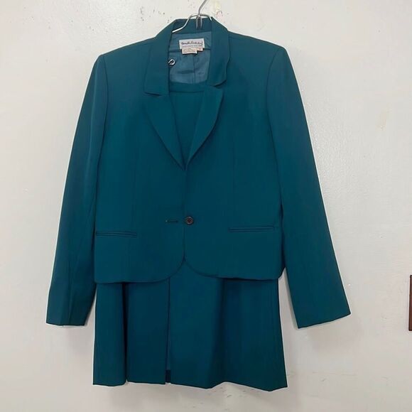 DIANNE VON FURSTENBERG VINTAGE SKIRTSUIT SET SIZE 12‎ - Picture 1 of 10
